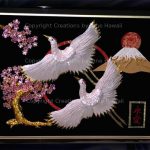 045-DOUBLE-TSURU-MT-FUJI-CHERRY-BLOSSOM-ETERNAL-LOVE